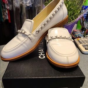 Chanel loafers..